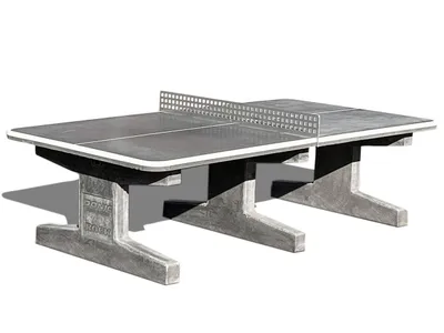 Produktbild von Wetterfeste Donic Tischtennisplatte Rock aus Beton für Schulen, Freizeiteinrichtungen, Jugendzentren, Schwimmbäder, anthrazit