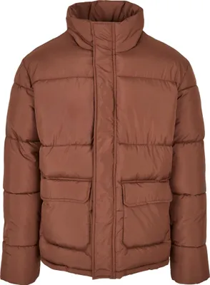 Image de Urban Classics - Short PUFFER blouson d'hiver bark - L