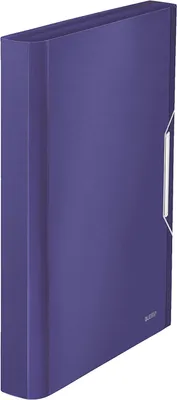 Produktbild von LEITZ Projektmappe Style A4 PP 6 Fächer titan blau