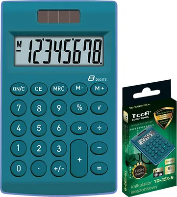 Produktbild von TR-252-B TOOR 8-stelliger Taschenrechner