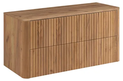 Produktbild von Badezimmerschrank 100, Craft-Eiche, Platte Craft-Eiche, 100,8 x 44,2 x 50 cm