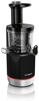 Zdjęcie produktu dla Bosch MESM731M, Sokowirówka wolnoobrotowa, Czarny, 55 RPM, 1,3 l, 1 l, Uchwyt zabezpieczający