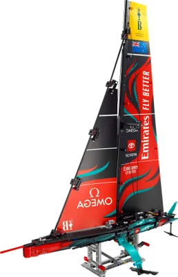 Produktbild von LEGO Technic Emirates Team New Zealand AC75 Rennjacht, Bauset mit Segelboot für Erwachsene, Geschenk für Männer und Frauen, kreative und entspannende Aktivität 42174