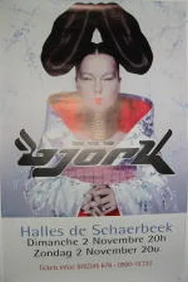 Productafbeelding van Björk - Tournee 1997 - Poster - 61x91 cm