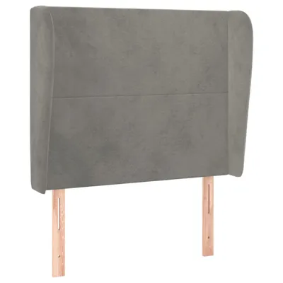Zdjęcie produktu dla VidaXL 3117718, Jasny Szary, Poliester, Drewno, 1030 mm, 118 cm, 128 cm, 230 mm