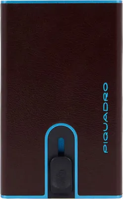 Obrázek produktu pro PIQUADRO Blue Square Pouzdro na kreditní karty Slider RFID Mogano