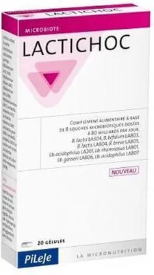 Immagine prodotto di Lactichoc 20 fascicoli Gemüsekapseln