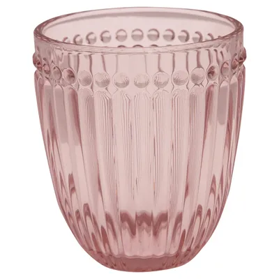 Produktbild von Greengate Alice Glass Water pale pink 9 cm