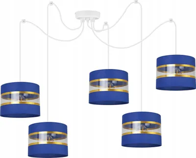Produktbild von DECKE HäNGEND LAMPE KRONLEUCHTER LAMPENSCHIRM MODERN