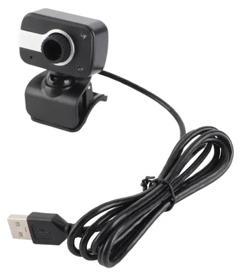 Image de Caméra Web USB avec micro, 0,3 Mpx, vision à 360°, pour écran LCD d'ordinateur portable, compatible MSN / ICQ, vision nocturne