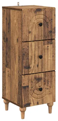 Immagine prodotto di Mobile con Cassetti Legno antico 33 x 34,5 x 90 cm