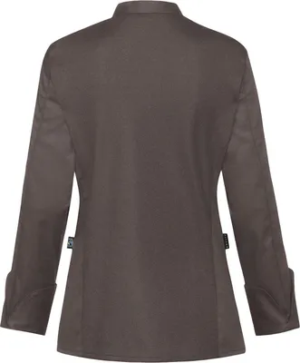 Produktbild von Greiff GASTRO-MODA Cuisine Damen Kochjacke Regular Jersey Taupe 4XL