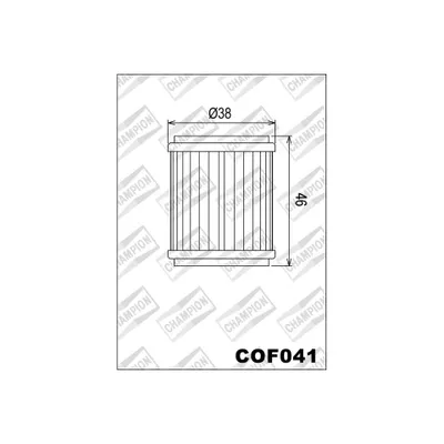 Image de Filtre à huile CHAMPION COF041