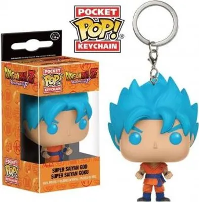 Image de Funko Pocket Pop : Porte-clés Super Saiyan God Super Saiyan Goku