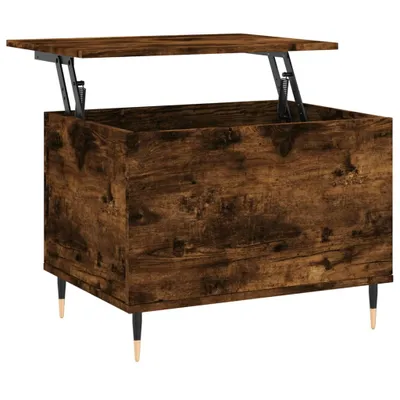 Produktbild von vidaXL Couchtisch Räuchereiche 60x44,5x45 cm Holzwerkstoff