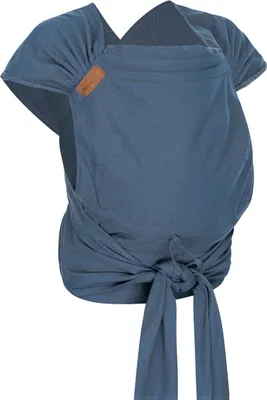 Produktbild von HOPPEDIZ Babytrage Hop-Tye Advanced ab Geburt (2,5 - 20 kg) - Halfbuckle mit Tuchträger Kreta