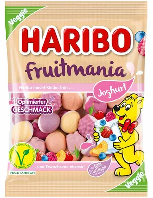Produktbild von Haribo Fruitmania Joghurt vegetarisch 160g