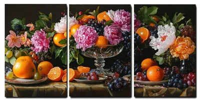 Produktbild von Set mit 3 Herbstbildern als Wanddekoration