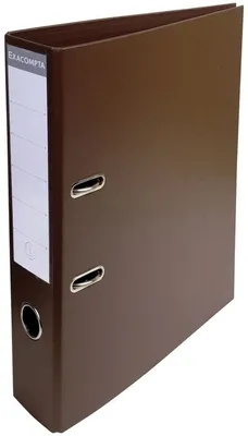 Immagine prodotto di Cartella Premium A4 in PVC 70mm marrone Confezione da 10