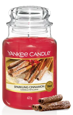 Duftkerze Sparkling Cinnamon, Large Jar, 150 Std. Brenndauer