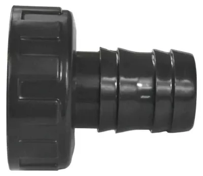 Image de Raccord Tuyau PVC 38mm avec Écrou, 2 Pouces