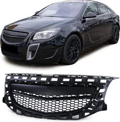 Zdjęcie produktu dla Kratka chłodnicy sportowa czarna do Opel Insignia 08-13