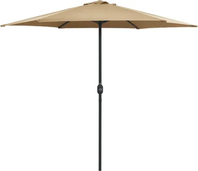 Immagine prodotto di Ombrellone The Living Store con palo in alluminio 270 x 246 cm Taupe