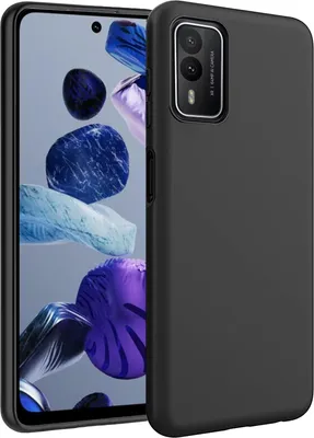 Produktbild von Silikon Hülle für HMD XR21 Schutzhülle Matt Schwarz Backcover Handy Case
