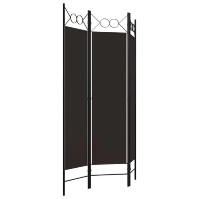 Produktbild von Möbel 3-tlg. Raumteiler Paravent Elegantes Design - Trennwand/Sichtschutz - Braun 120x180 cm Top5199013