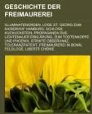Produktbild von Geschichte der Freimaurerei