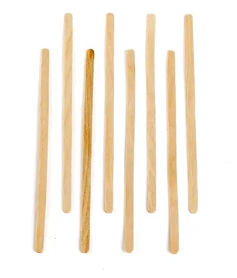 Produktbild von 5000 Rührstäbchen aus Holz, 140 mm lang, 233052