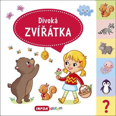 Obrázek produktu pro Divoká zvířátka - Velká knížka se záložkami