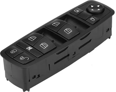 Immagine prodotto di Interruttore alzacristalli elettrici Master, nero conducente sinistro per Mercedes Benz Classe A W169 2004-2012 Classe B W245 2005-2011