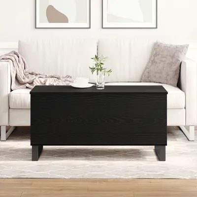 Produktbild von Möbel Couchtisch Schwarz Eiche 90x44,5x45 cm Holzwerkstoff - Couchtische 862968