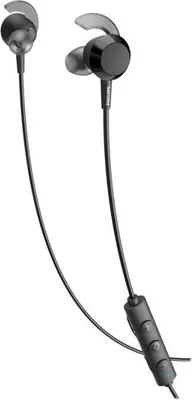 Zdjęcie produktu dla Philips TAE4205BK/00, Bezprzewodowy, Połączenia/muzyka, 20 - 20000 Hz, 16 g, Zestaw słuchawkowy, Czarny
