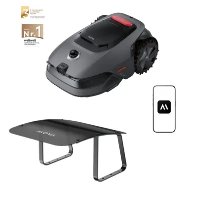 Produktbild von MOVA LiDAX Ultra 800 Mähroboter inkl. Sonnendach – 3D-LiDAR & AI Vision, 500–800㎡, Präzise Navigation