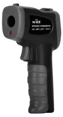 Produktbild von Witt Pizza Infrarot Thermometer Pizzastein Messgerät App Bluetooth 800°C