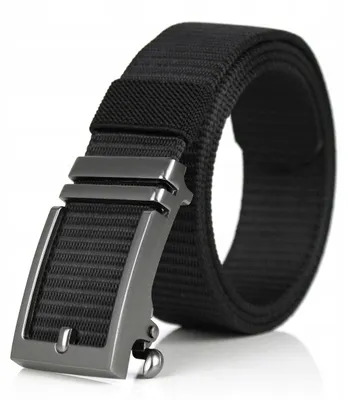 Produktbild von Pako Jeans Herren Gürtel Stoff Automatische Schnalle 4cm