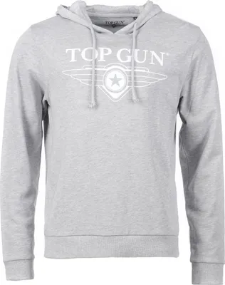 Produktbild von Top Gun Kapuzenpulli TG20201049 Herren grey mélange XL