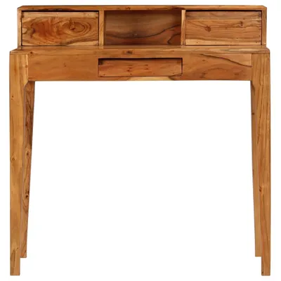 Immagine prodotto di Scrivania con Cassetti in Legno Massello 88x50x90 cm