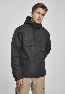 Produktbild von Build Your Brandit 3162 | Herren Jacke Summer Windbreaker, Wind- und wasserabweisend - Farbe: Black - Größe: L