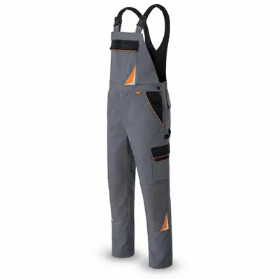 Produktbild von Luckyberg Arbeitslatzhose Herren Berufskleidung Arbeitshose mit Taschen Größe 56, KI-generiertes Bild