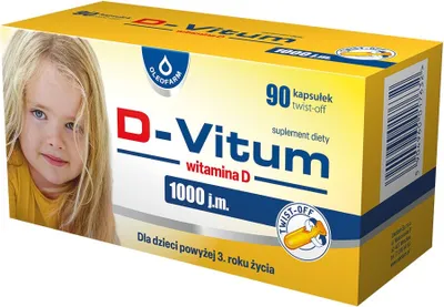 Produktbild von D-Vitum Vitamin D 1000 IE 90 Twist-Off-Kapseln