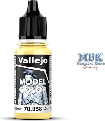 Productafbeelding van Vallejo 70.858, Geel, Acrylverf, Vloeistof, 17 ml, 1 stuk