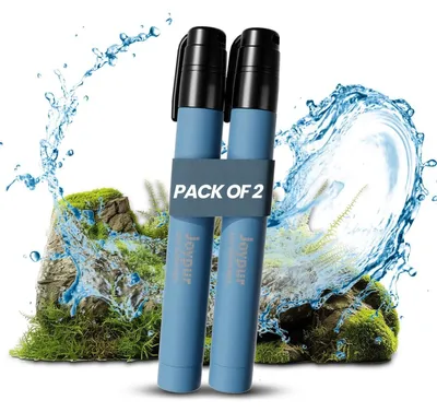 Immagine prodotto di Filtro per acqua portatile - Ultraleggero 21 g - Capacità fino a 1000 litri - Per campeggio ed escursioni