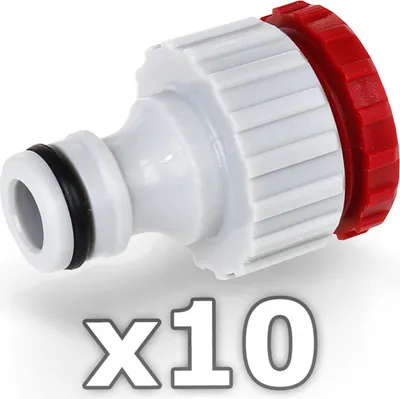 Produktbild von 10 x Hahnstück 1/2 + 3/4 - RED LINE -