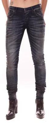 Produktbild von Diesel Grupee 0843Q Damen Jeans Hose Slim Skinny