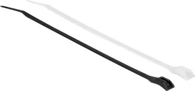 Immagine prodotto di DELOCK Kabelbinder mit flachem Kopf L 280 x B 3,6 mm 100 Stk