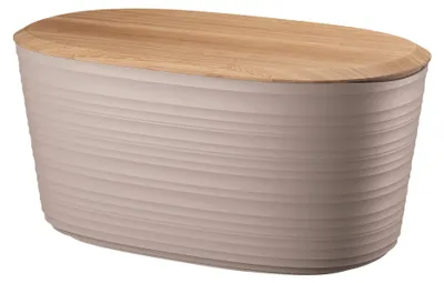 Broodmand Bambus recyceltes Polyester taupe 39,2x23,2x19 cm