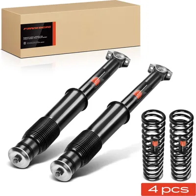 Image de Frankberg 2x ressort de suspension+2x amortisseur à gaz avant pour Mercedes-Benz W123 S123 C123